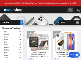 'emobilshop.sk' screenshot