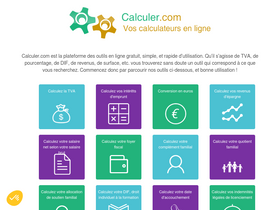 'calculer.com' screenshot