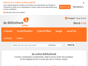 'onlinebibliotheek.nl' screenshot