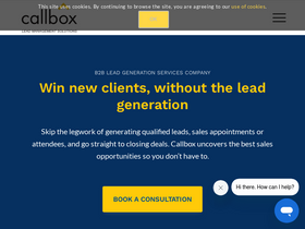 'callboxinc.com' screenshot