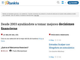 'rankia.com.ar' screenshot