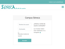 'campus-seneca.es' screenshot