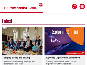 'methodist.org.uk' screenshot