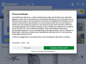 'conrad.nl' screenshot
