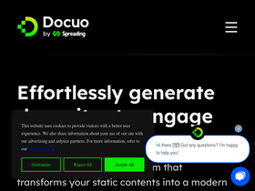 Docuo - Elevate documentation with dynamic, interactive, and customizable platforms.