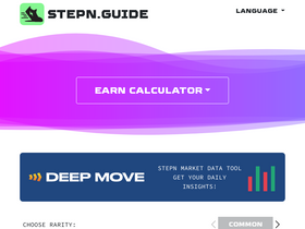 'stepn.guide' screenshot