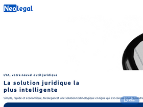 'neolegal.ca' screenshot