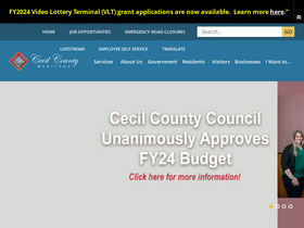 'ccgov.org' screenshot