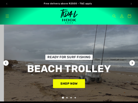 tidal-hook.com homepage screenshot