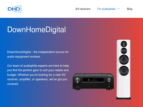 'downhomedigital.net' screenshot