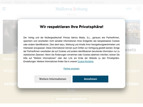 'mallorcazeitung.es' screenshot
