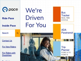 'pacebus.com' screenshot