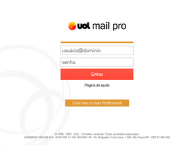 webmail.uolhost.com.br - E-mail Pro - UOL - Web Mail UOL Host