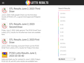 Pwedeh swertres shop lotto result