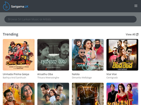 'sarigama.lk' screenshot