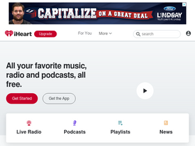 'iheart.com' screenshot