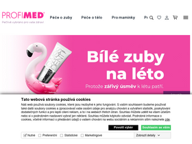 'profimed.cz' screenshot