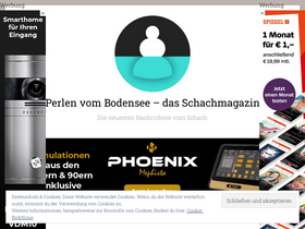 'perlenvombodensee.de' screenshot