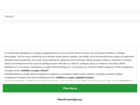 'eapavi.lv' screenshot