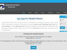 'spappmonitoring.com' screenshot