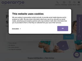 'operarme.es' screenshot