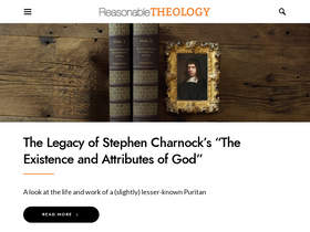 'reasonabletheology.org' screenshot
