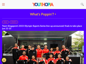 'youthopia.sg' screenshot