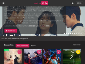 'asianvote.net' screenshot