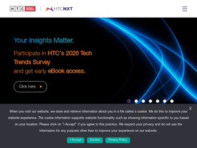 'htcindia.com' screenshot