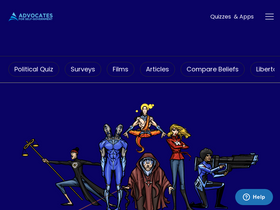 'theadvocates.org' screenshot