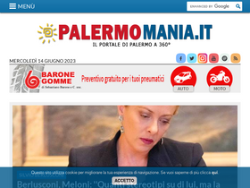'palermomania.it' screenshot