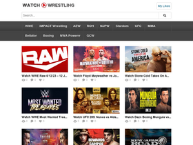 'watchwrestling.mobi' screenshot