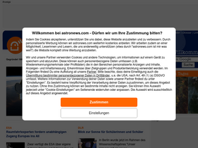 'astronews.com' screenshot