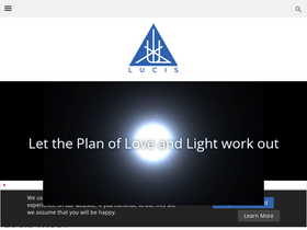 'lucistrust.org' screenshot
