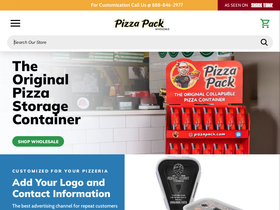 pizzapackwholesale.com homepage screenshot