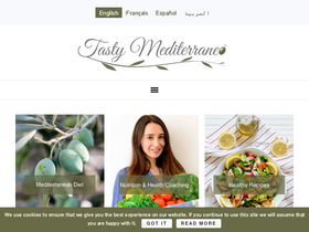 'tastymediterraneo.com' screenshot