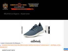 'kereta.info' screenshot