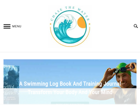 'chasethewater.com' screenshot
