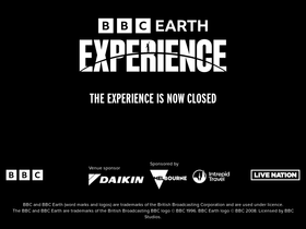 'bbcearthexperience.com' screenshot