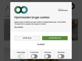 'voresmad.dk' screenshot