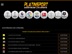 'platinsport.com' screenshot