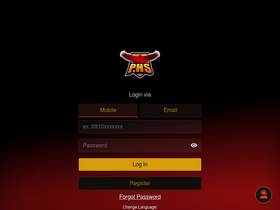 'phsabong.live' screenshot