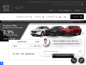 alanwebbmazda.com