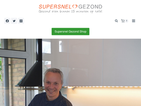 'supersnelgezond.nl' screenshot
