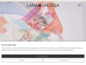 'lana-grossa.de' screenshot