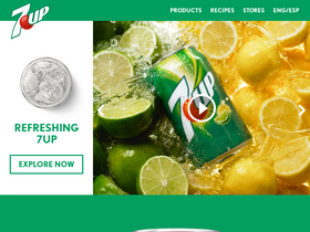 '7up.com' screenshot