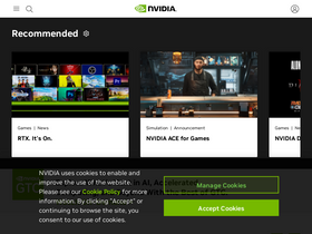 'nvidia.com' screenshot