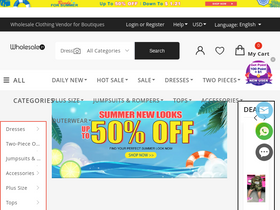 'wholesale21.com' screenshot