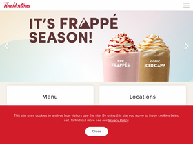 'joinourteam.timhortons.co.uk' screenshot