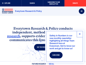 'everytownresearch.org' screenshot